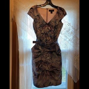 St. John Belted Dress